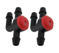 Briny River 2 Válvulas de Retención Boquilla Lavaparabrisas con 3 Vías Compatibles con Volvo 740 Y 940 Compatibles con BMW JCW R50 1392074 Y 5142740