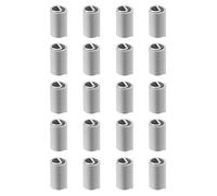 Briny River 20 Piezas M9x1.25 Rosca 3D de Acero Inoxidable 304 Inserto Helicoidal Extra Largo Reparación de Roscas Manguito Extendido