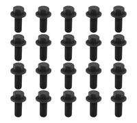Briny River 20pcs Pernos de Brida Hexagonales M8 X 20 Mm Paso de Rosca 1,25 Reemplazan A GX22456 Compatible con John Deere Tractores Cortacésped