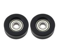 Briny River 2X de Rueda de Rodamiento para Máquina de Remo Diámetro Exterior de 35 Mm Grosor de 14,5 Mm Orificio de 8 Mm Rodillo de Rodamiento 608ZZ