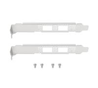 Briny River 2X Soportes Altos Completos Compatible con Mellanox CX4121A MCX4121A Connectx-5 25GbE con Tornillos
