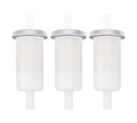 Briny River 3 Filtros de Combustible para Motocicleta de 9 Mm Compatible con Kawasaki VN ZX ZXR ZZR Compatible con Yamaha BT FJ FZ FZR XJ