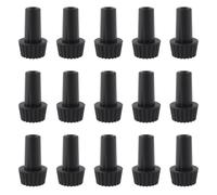Briny River 30 Unidades Perillas para Interruptor de Luz 20x13x6mm Diámetro Interior de 3mm Aptas para Lámparas de Pie Y de Mesa Color Negro