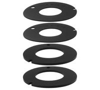 Briny River 4 Juntas de Goma para Inodoro de RV Repuesto 385311462 + 385316140 Compatible con Sealand Compatible con VacuFlush