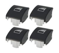Briny River 4 Piezas de Repuesto para Interruptor de Elevalunas de Coche 61318381514 Compatible con BMW X5 E53 Compatible con BMW Serie 3 E46 E90