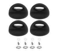 Briny River 4 pomos de tapa de olla M5 de 75 x 45 mm compatibles con ollas de cocción lenta y varias tapas de utensilios de cocina, perilla de repuesto para tapa de utensilios de cocina