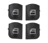 Briny River 4X Tapas para Botones de Interruptor de Ventana (Izquierdo Y Derecho) A2038210679 A2038200110 Compatible con Mercedes Benz W203 W209