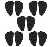 Briny River 5 Pares de Almohadillas Nasales de Silicona para Gafas Deslizables de Inserción A Presión Color Negro Compatible con Nike Gafas