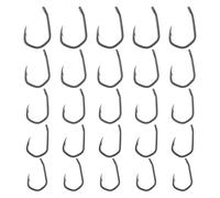 Briny River 50 Anzuelos de Garra para Pesca de Carpa con Micropúas Tamaño N.° 4 6 8 10 Y 12 de Acero Al Carbono de Aleación con Revestimiento de PTFE