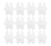 Briny River 50 Clips de Sujeción para Cerradura de Puerta de Automóvil OE 171837199 0039885078 Compatible con VW Caddy 2003-2015 Compatible con Audi 80 B3 1987-1991 Blanco