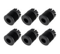 Briny River 6 alfombrillas de goma acolchadas para impresora 3D compatibles con BambooLab X1 X1C P1P P1S 12,5 x 29 x 35 mm