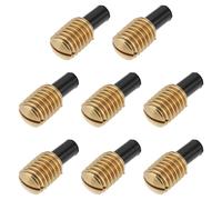 Briny River 8 tornillos de reparación de saxofón de 4,9 x 11,1 mm, accesorios de reparación de instrumentos de latón para saxofón 5