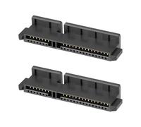 Briny River Adaptador de conector de disco duro compatible con Dell E5420, pieza de repuesto para laptop, interfaz de metal ABS, 2 unidades