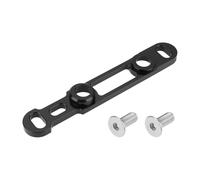 Briny River Adaptador de freno de disco delantero de montaje plano de aleación de aluminio de 82 x 13 mm para bicicleta de carretera de montaña, pinza de rotor de 140 mm/160 mm