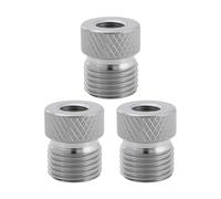 Briny River Adaptador de Manguera para Aerógrafo (3 Unidades G1/8 BSP Macho de Latón) Compatible con Badger Aerógrafo