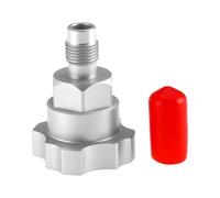 Briny River Adaptador de pistola de pulverización 3M PPS 1.0 adaptador de conversión de aleación de aluminio compatible con pistola de pintura Iwata LPH-80