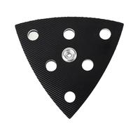 Briny River Almohadilla de Lijado de 6 Agujeros para Amoladora Dura 488716 95x95x95 Mm Compatible con Festool DX 93 RO 90 DX Amoladoras