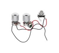 Briny River Cableado de Circuito para Guitarra Eléctrica con Interruptor de 3 Posiciones A500k B500k 1 Volumen 1 Tono Y Potenciómetro