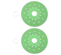 Briny River Disco de Corte de Diamante de 4 Pulgadas para Cortar Baldosas de Cerámica Y Vidrio 100 X 20 X 1 Mm Color Verde 2 Unidades
