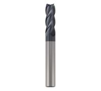Briny River Fresa de Carburo de Cuatro Filos de 5/16 Pulgadas Herramienta de Corte de Metal de Precisión CNC Brocas de Corte de Metal