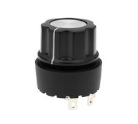 Briny River Interruptor giratorio de 6 pines y 5 velocidades para electrodomésticos M4190212230 adecuado para electrodomésticos pequeños