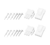 Briny River Juego de 2 Miniconectores de 3 Pines para Cables de 1,50 Mm A 2,40 Mm Compatible con MATE-N-LOK.Conectores