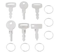 Briny River Juego de 6 llaves para carrito de golf compatibles con EZGO compatible con Club Car compatible con Yamaha PTV 10+ 7063-G1, JU6-H2511-10, ELI80-0287