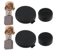 Briny River Juego de Tapas de Escobillas de Carbón para Motor 424128-4 CB411 Compatible con Makita DHR202 BHR202 SDS+ Plus