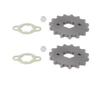 Briny River Kit de 2 Piñones Delanteros para Motocicleta 420-15T Compatible con Motos de Cross de 50 CC 70 CC 90 CC 110 CC Y 125 CC.