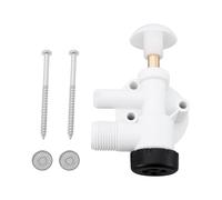 Briny River Kit de montaje de válvula de agua de inodoro RV 385314349 compatible con Dometic Pedal Flush 706 Sealand