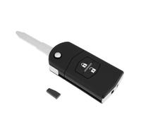 Briny River Mando a distancia para radio de coche 4D63 Chip 2 botones 41781 compatible con Mazda 3 5 6 CX7 (Maz24R)