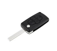 Briny River Mando A Distancia para Radio de Coche con Chip ID46 de 4 Botones Compatible con Peugeot 1007 807 Compatible con Citroen C8 (HU83)