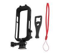 Briny River Marco Protector de Plástico para Cámara de Acción con Carcasa Amortiguadora de 14,5 X 5 X 2,2 Cm Compatible con Insta360 X3.