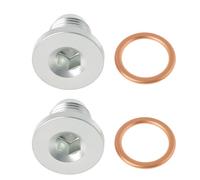 Briny River Tapón de Drenaje de Aceite M16 X 1,5 Mm con Junta Tórica 2120484 Y 2120478 Compatible con Ford Fiesta Focus.