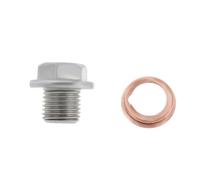 Briny River Tapón de Drenaje del Cárter de Aceite del Motor de Coche M12x1,25 11128-01M0B Compatible con Nissan Rogue Altima Sentra Y Kicks