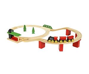 BRIO 33424 trene de juguete - Trenes de juguete (Multicolor, Madera, 2 año(s), CE, FSC, 806 mm, 518 mm)