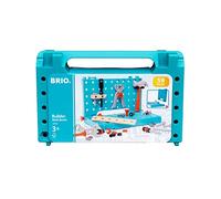 Brio Banco de trabajo Builder, 59 piezas con herramientas, multicolor, 3 años (63459600)
