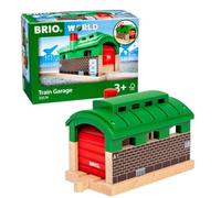 BRIO - Depósito de Trenes (33574) | Accesorio para tren de madera Depósito de trenes, para niños desde 3 años, como juguete de madera y para ampliar el circuito.