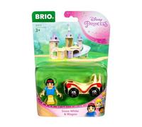BRIO Disney Princess 33313 Blancanieves con vagón - Complemento de Tren de Madera - Recomendado a Partir de 3 años