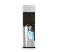 Brio – Dispensador de agua con refrigerador, carga inferior, autolimpieza, 3 temperaturas