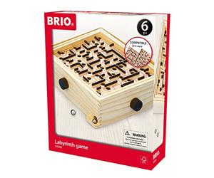 BRIO Games - Laberinto, Juego de Habilidad para niños a Partir de 6 años | Juego de habilidad BRIO Games laberinto, para niños a partir de 6 años, como juego de sobremesa y para compartir una partida.