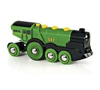 BRIO - Gran Locomotora Verde a Pilas con luz y Sonido (33593)