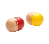 Brio Instrumento musical Maracas con forma de huevo (30180)