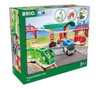 BRIO- Juego de estación de Viaje Mundial (33627)