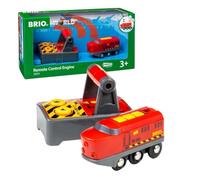BRIO Locomotora de mercancías teledirigida 33213 para niños a partir de 3 años