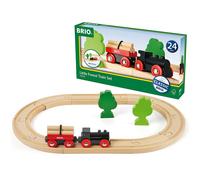 Brio World - 33042 Little Forest Train set - Juego de tren de juguete de madera de 18 piezas premium con va y accesorios | Perfecto para nios de 3