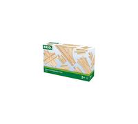 Brio World 33307 - Paquete de expansin avanzado - Conjunto de 11 piezas de vas de tren de madera para nios de 3 aos en adelante