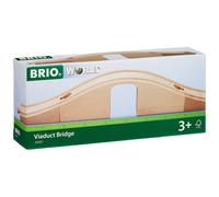 Brio World 33351 - Puente de viaductos - Accesorio de trenes de juguete de madera de 3 piezas para nios de 3 aos en adelante