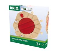 BRIO World - 33361 Plataforma giratoria mec nica | Accesorio de tren de juguete para ni os