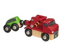 Brio World 33528 - Truca confiable - Accesorio de trenes de juguete de madera para nios de ms de 3 aos | Acoplamiento magntico | Compatible con o